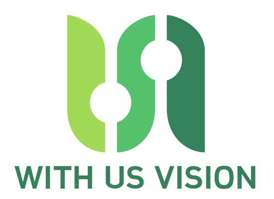 With Us Vision Logo